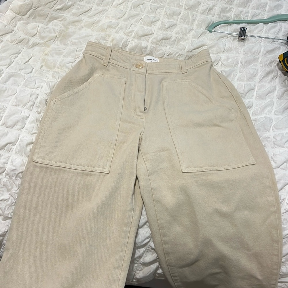 Wilfred free brand khaki pants